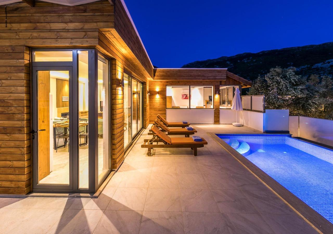 Villa 2 Sleeps 4 Isolated Honeymoon-Villa Sardunya Kas Exterior photo