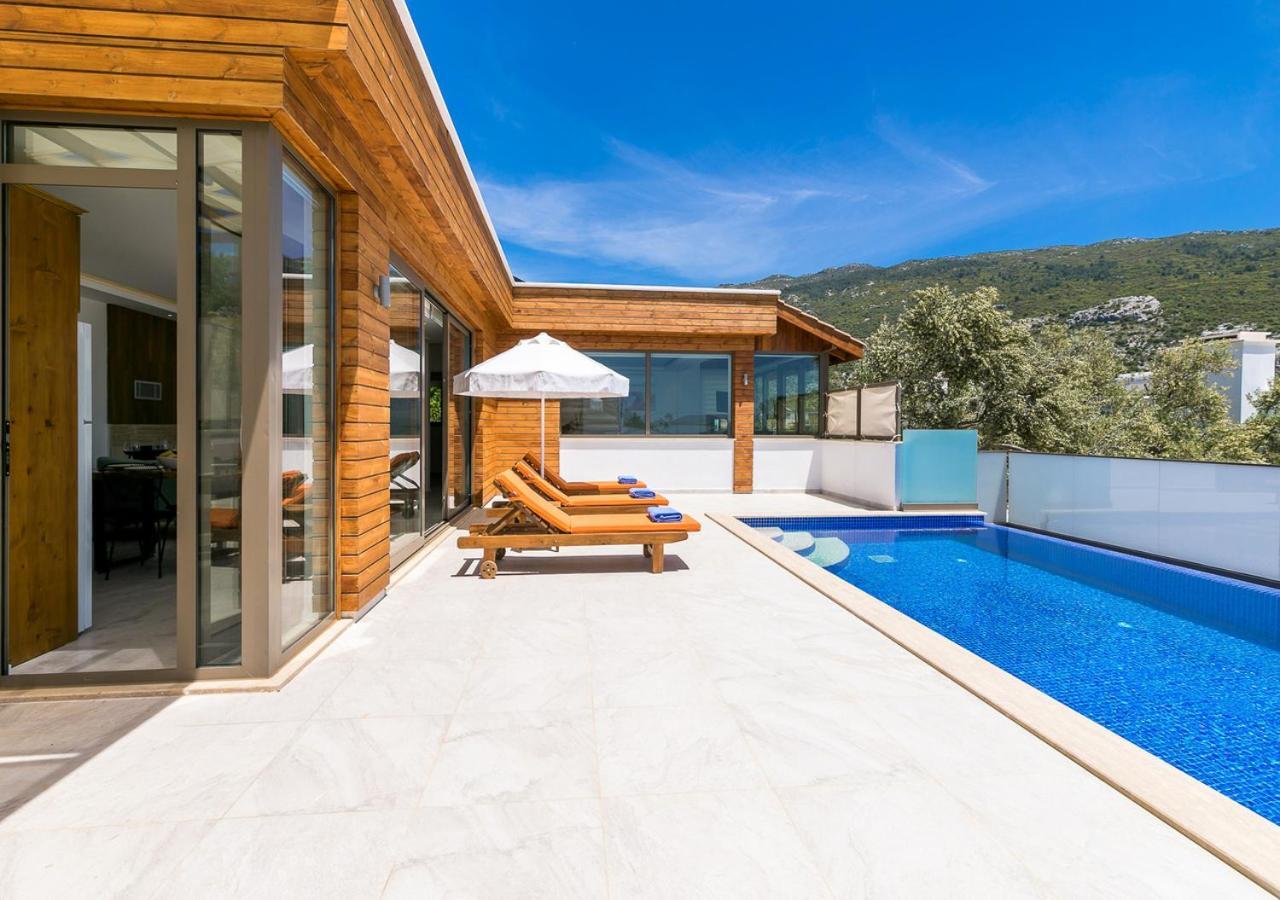 Villa 2 Sleeps 4 Isolated Honeymoon-Villa Sardunya Kas Exterior photo