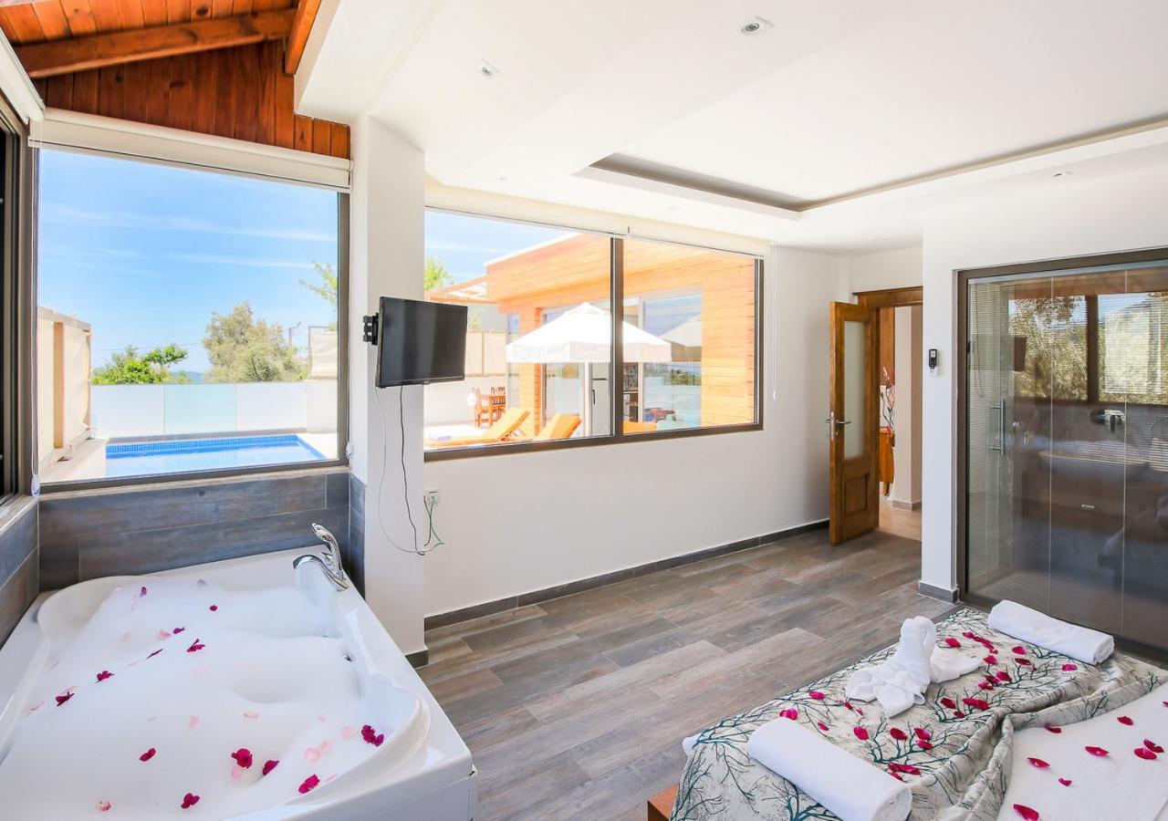 Villa 2 Sleeps 4 Isolated Honeymoon-Villa Sardunya Kas Exterior photo